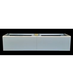 Geberit / Keramag skříň s umyvadlem 160cm šířka bílá matná - 5