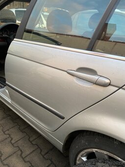 Bmw e46 - dveře titan silver touring - 5