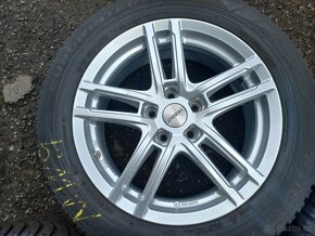 Prodám sadu ALU kol Dezent 205/60R17 zimní - 5