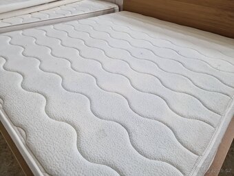 Postel ikea včetně šuplíku 180x200 výška 65 cm - 5