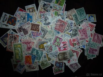 Poštovní známky Československo přes 1000 ks - 5