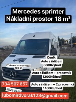 Cenově dostupná přeprava dodávkou - 5