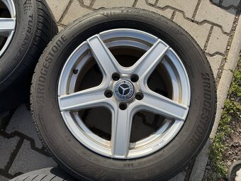 4x al kola 5x112 16 + pneu letní 205/60 R16 - 5