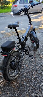 Skládací elektrokolo moped - 5