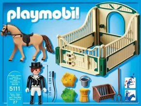Playmobil stáj s koněm a jezdkyní - 5