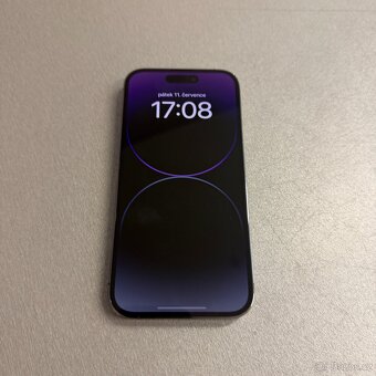 iPhone 14 Pro 256GB deep purple, jako nový, rok záruka - 5