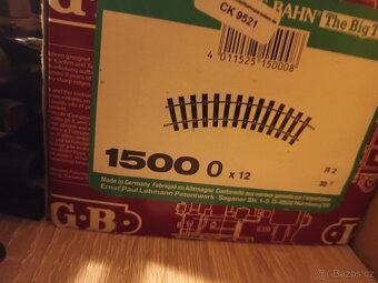 LGB 1500  obloukové koleje R2  12ks v orig.obalu - 5