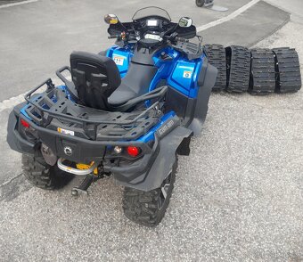 Can-Am Outlander MAX 1000R LTD + sněžné pásy Apache 360 - 5