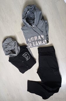 Kargo kalhoty zn. Zara + 2× mikiny - 5