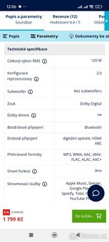 Soundbar Hisense HS205G - 5