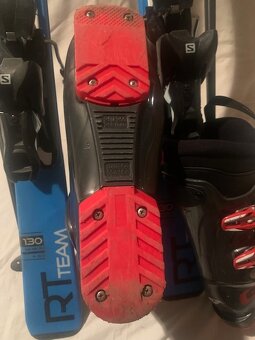 Dětské lyže 130cm a lyžáky - 5