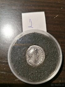 Římské stříbrné denáry 5ks - 5