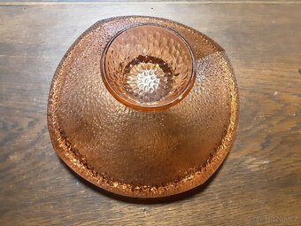 Mísa - ambrové sklo - 5