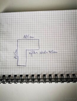 Rohový psací stůl - 5