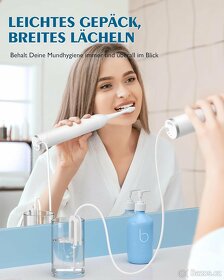 AGPTEK Elektrický zubní kartáček a ústní sprcha, 5 režimů - 5