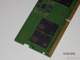 Paměti DDR5-4800, SO-DIMM, 2× 8GB - 5