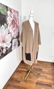 Luxusní objemný vlněno kašmírový kardigan Riani PC 12.900 - 5
