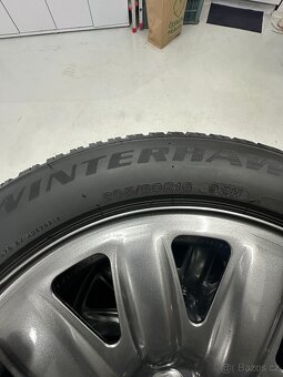 Hybridní disky 5x112 R16 zimní pneu Firestone 205/60 - 5