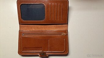 Nová pánská peněženka z pravé kůže z Mongolska - 5