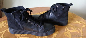 dámské  kožené boty - 5