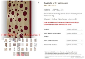 AKUSTICKE PANELY PERFECT ACOUSTIC - 5