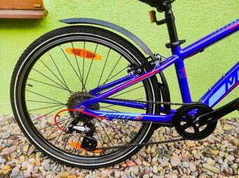 Značkové dětské kolo Merida 24" (modrá) - 5