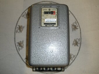 Starý podružný elektroměr - 5