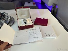 Cartier Santos 100 Diamonds hodinky - 5