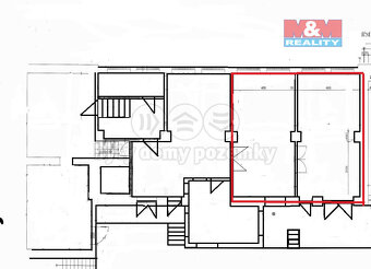 Pronájem skladu, 80 m², Louny, ul. Říční - 5