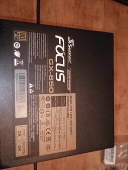 Seasonic Focus GX-650, 650 W, 80 Plus - 5