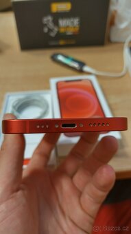 Apple iPhone 12 64GB RED,skvělý stav,baterie 88%,zár.12mes - 5