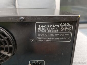 Receiver technics sa gx 170 - 5