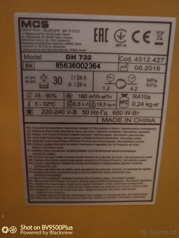 Master DH 732P Odvlhčovač, vysoušeč vzduchu - 5
