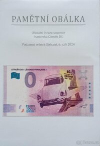 0 Euro Souvenir Citroen DS Fantomas konvolut komplet pouze 2 - 5