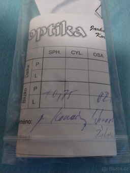 Prodam bryle 0,75 diop, nove - 5