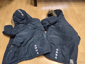 Zimní bundy kabátek pro dvojčata - 5