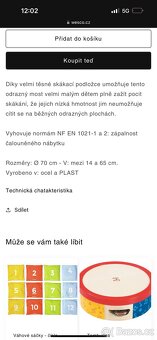 WESCO trampolína MINI certifikovaná pro nejmenší - 5