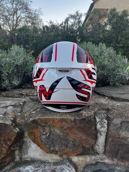 Helma vel.S Scorpion exo-500 login white/red - 5