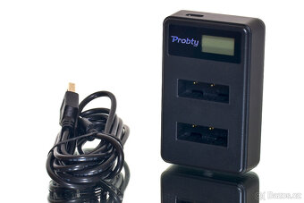Nabíječka duální pro Sony NP-BX1 + baterie Nepoužitá - 5