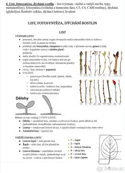 Maturitní otázky z biologie - 5