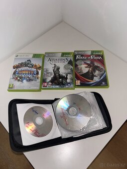 XBOX 360 + GUITAR HERO KYTARA + SKYLANDERS - 5