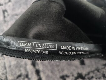 Nové dámské kotníkové boty na platformě - 5