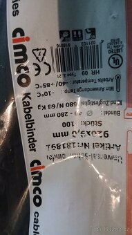 Cimco cable ties - 5
