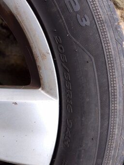 letní originální kola VW 205/55 R16, pneu Hankook - 5