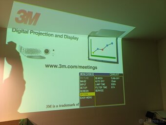 LCD Projektor 3M X45 - plně funkční - 5