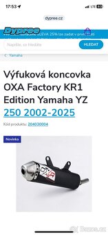 Yamaha yz250 - 5