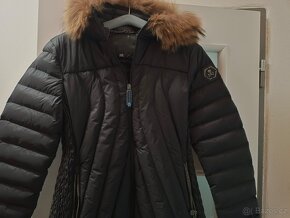 Dámský nový černý zimní kabátek Phillip Plein - 5