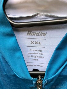 Dres SANTINI COLORE PT Jersey, Petrol Green - vel. XXL - 5