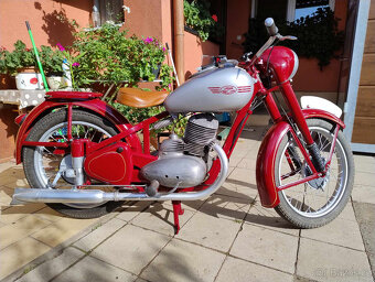 JAWA 250 PÉRÁK - POJÍZDNÝ STROJ, HEZKÝ + VIDEO - 5