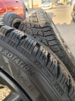 ALU kola 4x100 r17 vč.pneu - 5